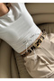 100 cm Leopard Gold Buckle Belt - 2