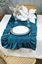 Poly Frilly Runner 40X110 cm