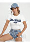 Women's La Printed Crop Blouse - 2