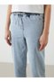 Lcw Jeans Indigo Elastic Waist Mom Fit Women's Jean Trousers - 3