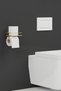 Home Gold Gold Plated Adhesive Toilet Roll Holder Holder Hanger Metal Toilet Roll Holder - 6