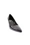 Women's Pointed Toe Heeled Shoes Black Patent Leather 65101535 - 2
