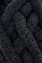 Chunky Hand Knitting Yarn 200 Gr Finger Knitting Yarn Black - 2