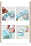 Silicone Shower Comb - Shampoo/Shampoo/Shower Gel for Massage Brush - 3