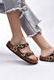 Jessinesra Women's Flip Flops 0012501 Leopard - 4