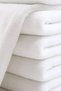 6 Pieces 50X90 cm Luxury White Hotel Towels 250 Grams 100% Cotton Hand-Face-Head Towels Hotel Collection - 2