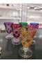 P&Ora Crystal Sofia 6 Colors Brown Side Water Glass - 5