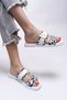 Maerlorna Women's Slippers 0012415 White Leopard - 3