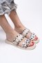 Maerlorna Women's Slippers 0012415 Beige Leopard
