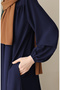 Esma Robalı Ferace Navy Blue - 6