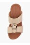 Le Confort Textured Slip-On Arabic Sandal - 2