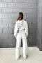 Women's Thessaloniki Fabric Tracksuit Set - 2
