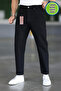 Boy Friend Dark Black Jeans (Pant)
