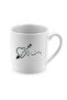 Coffee and tea mug, heat printing, double-sided design, B&E letters - 2