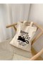 Cat Bag - Sorry I'M Late Cat, Thick Canvas Tote Bag