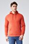Mooncover Men's Hooded Sweatshirt – Orange - 5
