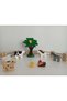 Nine Wooden Farm Animals Set – Handmade, Natural and Safe Toys - 2