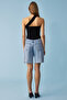 Ujeran Women Asymmetrical Neck Slim Sleeveless Black Blouse - 6