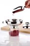 304 Stainless Steel Wide Mouth 5.3 cm. Legume Jar, Canning, Jam Funnel cin703 - 3