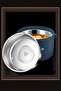 Steel Two Layers 1600 ml Food Storage Container Sefertası (Not Hot Keeping) Cin563Mv - 3