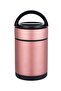 Pink 304 Stainless Steel 1800 ml Vacuum Food Storage Thermos Lunchbox cin725pm