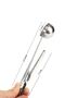 Stainless Steel Coffee Measuring Spoon and Package Clip cin108 - 6