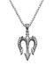 Gray Vintage Poseidon Ancient Greek God Steel Unisex Necklace Eu56 - 5