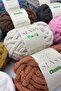 Chunky Hand Knitting Yarn 200 Gr Finger Knitting Yarn Brown - 5