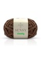 Chunky Hand Knitting Yarn 200 Gr Finger Knitting Yarn Brown