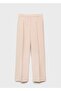 Straight-Cut Fabric Trousers - 3