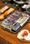 11 Piece Storage Container with Tray, 5 Compartments, Lid, Breakfast Set, Breakfast Set with Presentation - 3