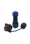 Sd16 Waterproof 2 Pin 16 mm Quadrangle Connector (Plug-Socket / Male-Female) - 5