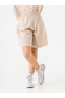 Girl's Scalloped Linen Shorts 2866