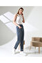 Women's Scuba Fabric Pants - with Pockets, Elastic Waist and No Ironing - 3