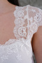 Women's Ecru Lace Summer Special Design Cotton Maternity Maternity Nightgown - 4