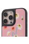 Apple iPhone 16 Pro Max Flower Pattern Silicone Camera Protection Case - 2