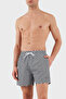 Logo Patterned Slim Fit Low Waist Swimsuit Short Men's Swimsuit Short
