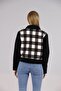 Polar Snap-On Jacket - Black Checkered | |   F1133 - 5
