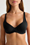 Siyah Micro Balensiz Kaplı Askılı T-Shirt Bra Örme Sütyen THMSS25SU00006 - 3