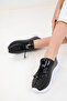 Women's Black Sneakers 20302
