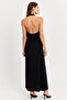 Black Midi Sleeveless Women's Dress Tf73 - 5