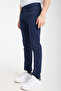 Navy Blue Slim Fit Basic 5 Pocket Flexible Gabardine Pants Tmnss25Pl00020
