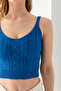 Hair Braid Strap V-Neck Crop Top, Body, Stylish Comfortable V-Neck Ribbed Sleeveless T-Shirt Crop, Strap Crop. - 2