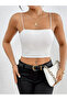 Women's Strappy Cotton Crop Bustier