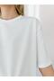 Crop Crew Neck Knitted T-shirt - 4