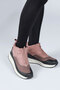 28795 Zippered Pink - Women's Black Waterproof Boots - 3