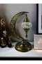 Desktop Authentic Crescent Mosaic Lamp - White - 4
