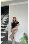 New Season Slit Leg Leopard Trousers Suit - 5