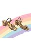 Kafkaslar Girl's Short Heel Stone Evening Dress Shoes - 3
