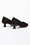 Women's Thin Heels Pointed Toe Stiletto and Bag Set - 3